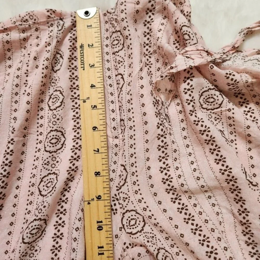 Forever 21 Women's Cover Up Summer Pants, Tie Front Size M